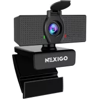 Webcam NexiGo N60 1080P HD avec Micro et Cache Confidentialité