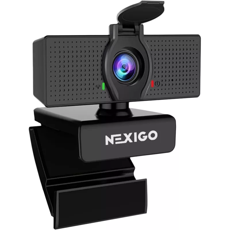 Webcam NexiGo N60 1080P HD avec Micro et Cache Confidentialité