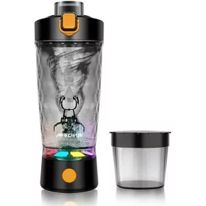 PROCHAIN 22oz Electric Protein Shaker Bottle – Portable, BPA-Free Mixer