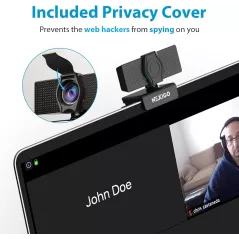 Webcam NexiGo N60 1080P HD avec Micro et Cache Confidentialité