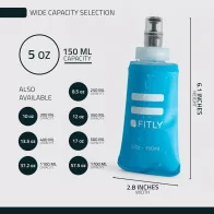 FITLY Soft Water Bottle – Lightweight, Durable & Leak-Proof Design