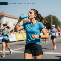 FITLY Soft Water Bottle – Lightweight, Durable & Leak-Proof Design