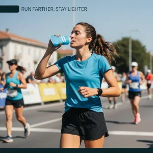 FITLY Soft Water Bottle – Lightweight, Durable & Leak-Proof Design