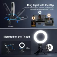 NEEWER Ring Light 5 avec Trépied pour Vidéo & Streaming