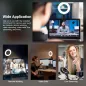 NEEWER Anneau Lumineux 5 avec Trépied Bureau et Clip pour Conférences Vidéo, Streaming & Enregistrement