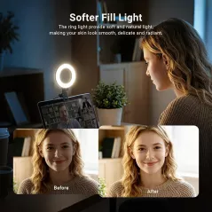NEEWER Ring Light 5 avec Trépied pour Vidéo & Streaming