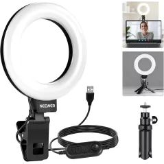 NEEWER Ring Light 5 avec Trépied pour Vidéo & Streaming