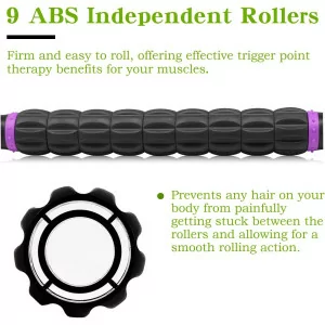 Muscle Roller Stick 18 - Deep Tissue Massage & Myofascial Relief