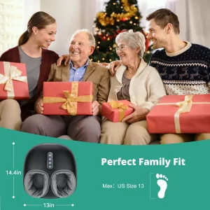 Medcursor Foot Massager with Heat & Deep Kneading for Tired Muscles