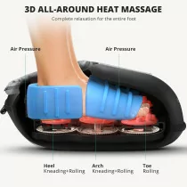 Medcursor Foot Massager with Heat & Deep Kneading for Tired Muscles