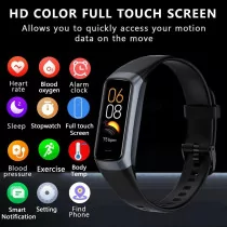Fitness Tracker Smart Watch with Heart Rate, SpO2 & Sleep Monitor