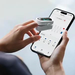 Innovo iP900BP-B Bluetooth Fingertip Pulse Oximeter – FSA/HSA Eligible