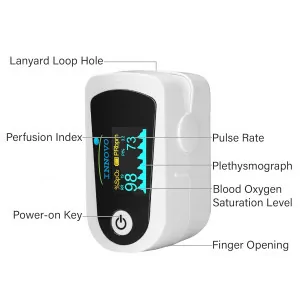 Innovo iP900BP-B Bluetooth Fingertip Pulse Oximeter – FSA/HSA Eligible