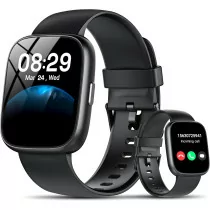 Smart Watch with Alexa, HD Touchscreen, Fitness & Heart Rate Monitor