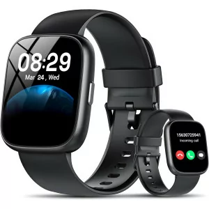 Smart Watch with Alexa, HD Touchscreen, Fitness & Heart Rate Monitor