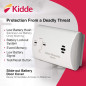 Kidde Battery-Powered Carbon Monoxide Detector with LEDs, Test-Reset Button, Low Battery Alert, Portable