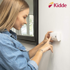 Kidde Battery-Powered Carbon Monoxide Detector with LEDs, Test-Reset Button, Low Battery Alert, Portable