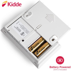 Kidde Battery Powered Carbon Monoxide Detector with LED & Test Button