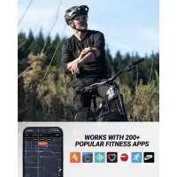 Moniteur de fréquence cardiaque Scosche Rhythm+ 2.0, Bluetooth, ANT+, étanche IP68, batterie 24h