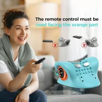 Smedz 2025 Neck Massager 3-in-1 with Heat & Adjustable Intensity