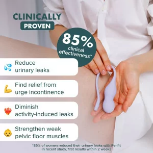 Perifit Care+ | Pelvic Floor Exerciser & Kegel Trainer with App