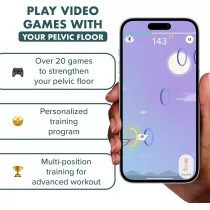 Perifit Care+ | Pelvic Floor Exerciser & Kegel Trainer with App