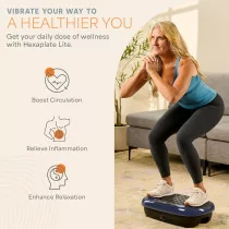 Lifepro Vibration Plate with Magnetic Acupoints for Full Body Fitness