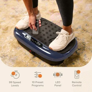 Lifepro Vibration Plate with Magnetic Acupoints for Full Body Fitness