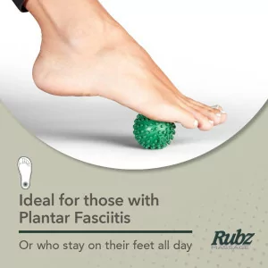 Due North Foot Rubz Massage Ball - Relieve Plantar Fasciitis & Sore Feet