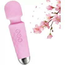 Portable Wireless Massager - 8 Speeds, 20 Modes for Muscle Relief