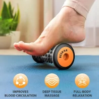 BESKAR Foot Massager Roller for Plantar Fasciitis & Deep Tissue Relief