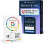 Google Review Tap Card Stand – NFC QR Code for Fast Reviews, Boost Google Rank | Digital Card, iPhone & Android Compatible