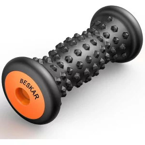 BESKAR Foot Massager Roller for Plantar Fasciitis & Deep Tissue Relief