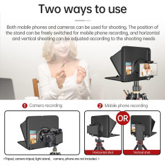 LENSGO Portable Teleprompter for iPad, Smartphone & DSLR – App Compatible
