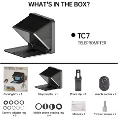 LENSGO Portable Teleprompter for iPad, Smartphone & DSLR – App Compatible