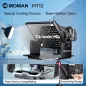 Moman Teleprompter Métal 12 avec télécommande APP pour iPad, DSLR, smartphone – Kit complet MT12