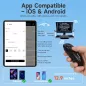 Moman Teleprompter Métal 12 avec télécommande APP pour iPad, DSLR, smartphone – Kit complet MT12