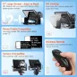 Moman Teleprompter Métal 12 avec télécommande APP pour iPad, DSLR, smartphone – Kit complet MT12