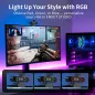 Webcam EMEET C60E 4K Dual-Cam Zoom 11X, Autofocus, Télécommande, Éclairage RGB, 2 Micros, Streaming