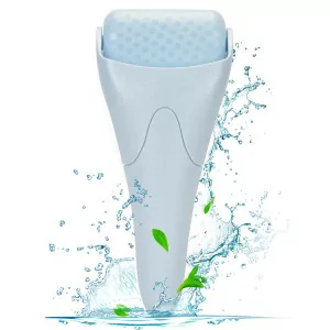 Ice Roller for Face & Eyes - Cooling Massager for Wrinkles & Puffiness