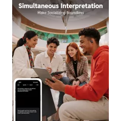 Écouteurs Sans Fil PocBuds Bluetooth IPX7, 80h Autonomie