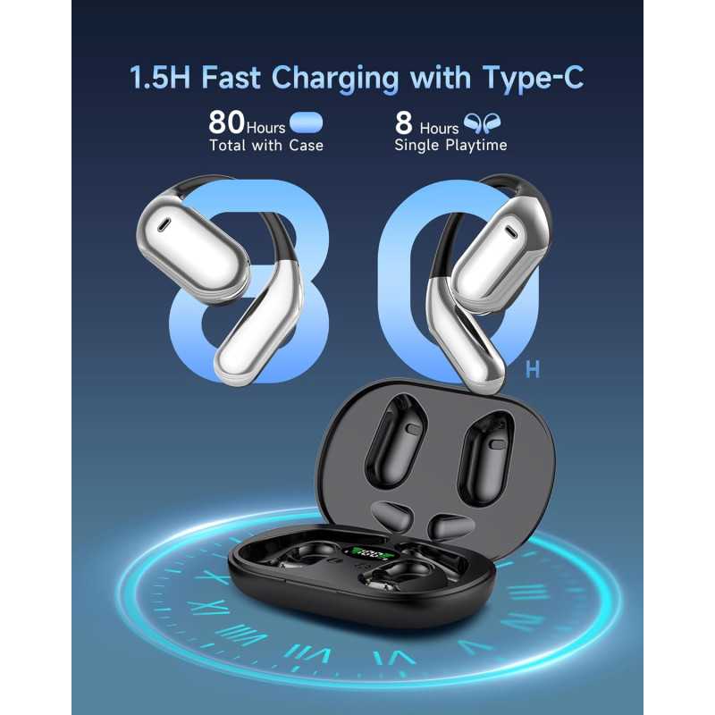 Real-Time AI Translation Earbuds - 144 Languages for iPhone & Android