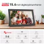 64GB 15.6 Frameo WiFi Digital Photo Frame, 1920x1080 IPS Touchscreen, Send Photos Remotely - Perfect Gift