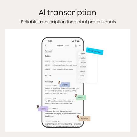 Plaud Note Pro AI Voice Recorder – Transcribe & Summarize, 112 Languages