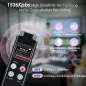 64GB Digital Voice Recorder Portable Mini MP3 Player with USB, Voice Activated for Lectures, Meetings, Interviews