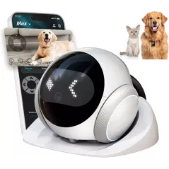 1080P Pet Camera Robot with Night Vision, 2-Way Talk & Auto-Recharge