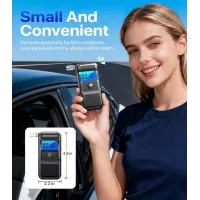 Alcoomètre Numérique Portable avec Écran LCD + 10 Embouts