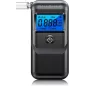 Portable Digital Breathalyzer Tester with LCD Display & 10 Mouthpieces for Home & Party Use
