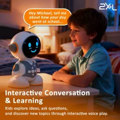 2XL Interactive Robot Toy for Kids – Smart Learning & Safe AI Play