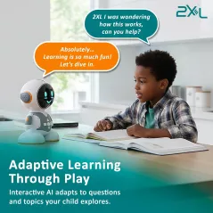 2XL Interactive Robot Toy for Kids – Smart Learning & Safe AI Play